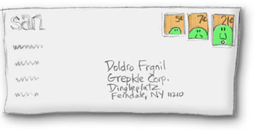 Envelope From San