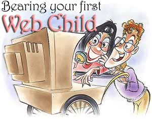 Bearing Your First Web Child